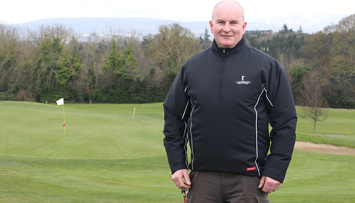 Sierrablen Plus a game changer at Castleknock Course Superintendent John Jennings.