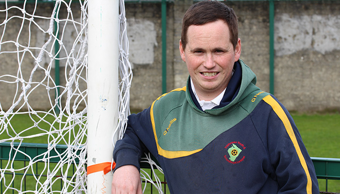 Maginn Park Adrian Cutliffe, Head Groundsman at Maginn Park