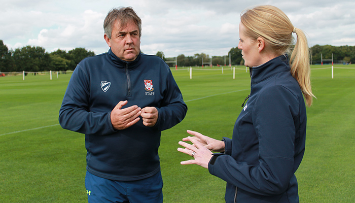 Radley College Adam King and Emma Kilby discuss nutritional programmes
