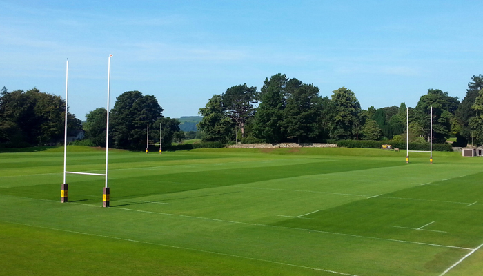 Sedbergh School Rugby pitches at Sedbergh School
